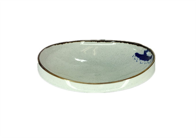 Whitestone Ceramic Thick Side Round Bowl, 6'' | White Stone
