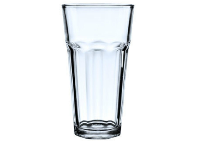 BLlinkmax Juice Glass, 12.5 Oz | White Stone