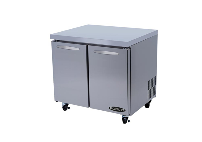 KUCR-36-2 Undercounter Refrigerator 36" | White Stone
