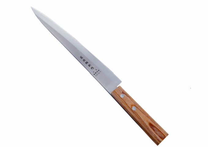 9", JAPANESE DEBA KNIFE | White Stone