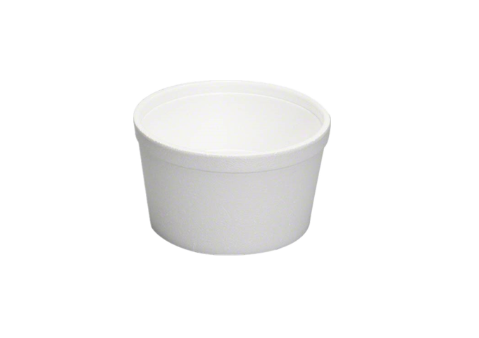 Genpak 4C Foam Conotainer (1000) | White Stone
