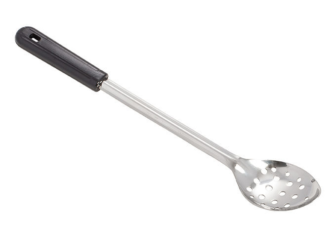 15" Perf Basting Spoon, Bakelite Hdl, S/S | White Stone