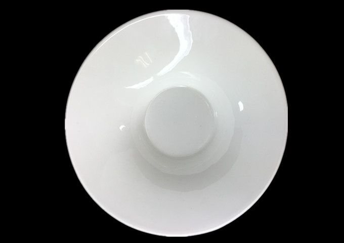 11" Ceramic White Soup Bowl - JLD | White Stone