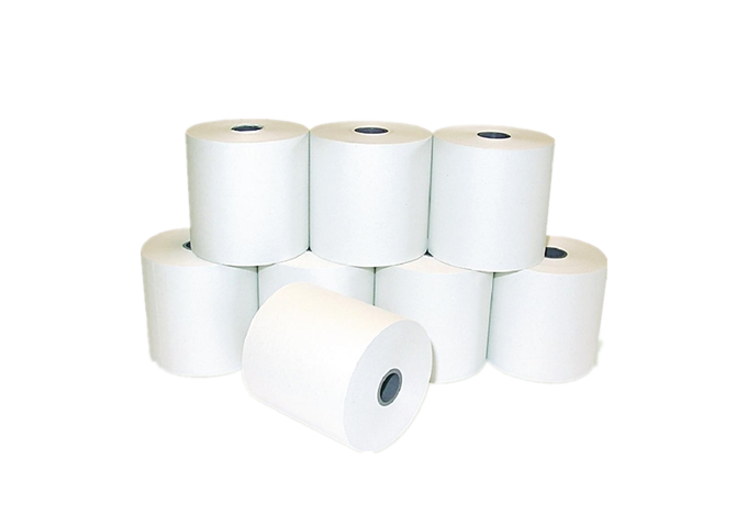 Thermal Paper Rolls, 2 1/4" x 75'(1 7/8"), 100/Case | White Stone