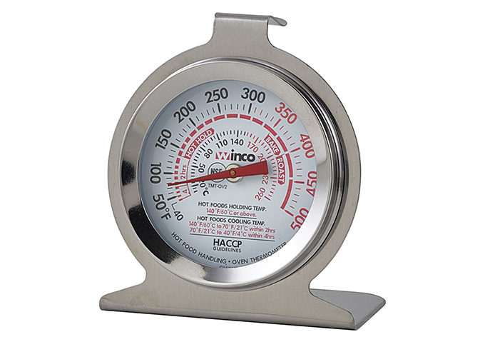Oven Thermometer, 2" Dial | White Stone