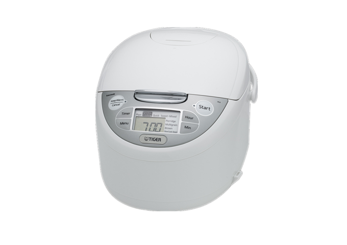 Tiger Rice Cooker, 10 Cup | White Stone