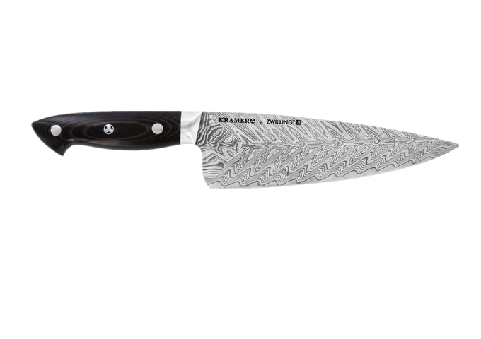 Euroline Stainless Damascus Chef’s Knife 8″ / 200 mm | White Stone