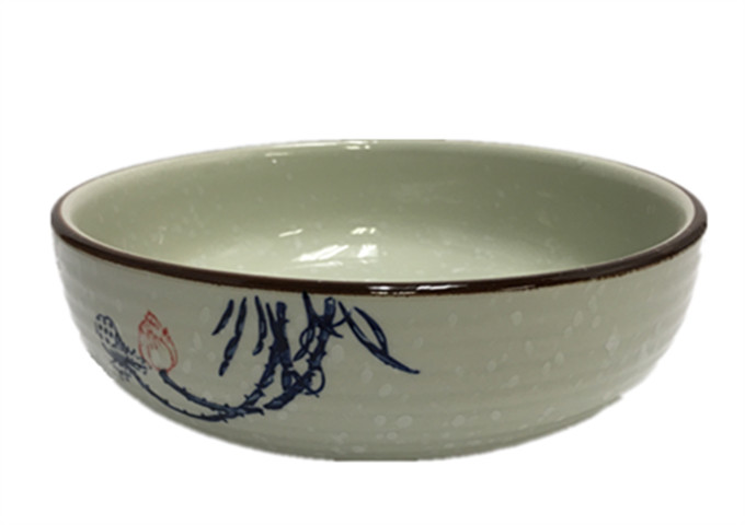 11'' X 3-1/2'' Ceramic Soup Bowl | White Stone