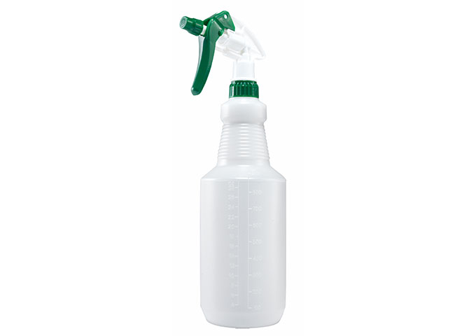 Spray Bottle, 28oz, Plastic | White Stone