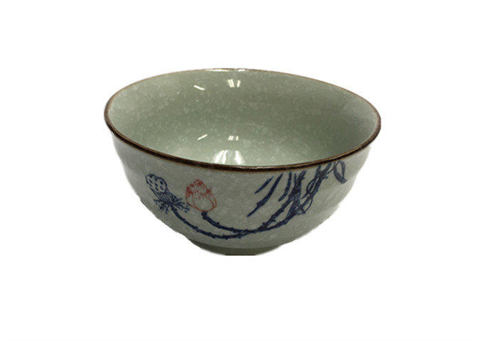 7'' X 3-1/4'' Ceramic Soup Bowl | White Stone