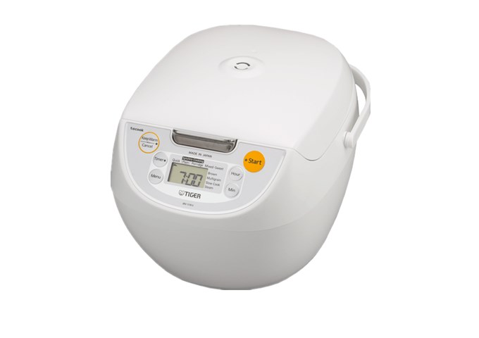 10 Cups Microcomputer Rice Cooker/Warmer/Slow Cooker | White Stone