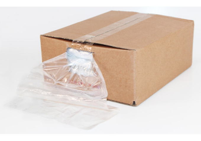 Poly Bag - Dispenser Box - 7" x 3" x 16" - 8 lb-500/CASE | White Stone