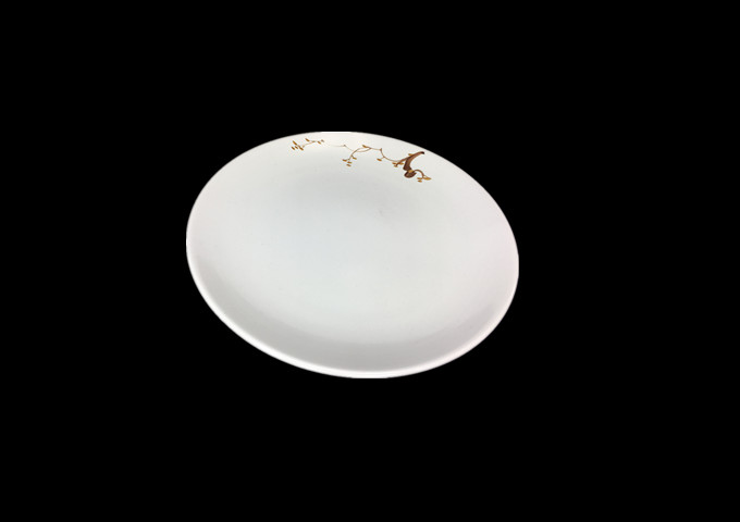 Whitestone Ceramic Round Plate-Pis, 9" | White Stone