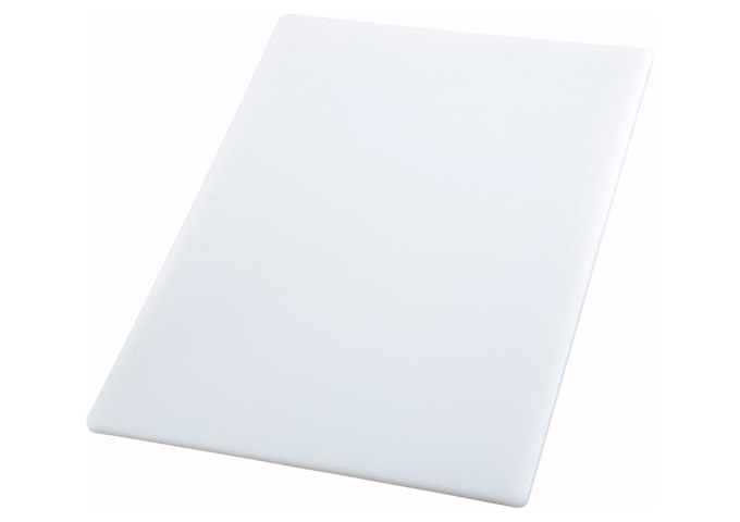 Cutting Board, 15" x 20" x 1/2", White | White Stone