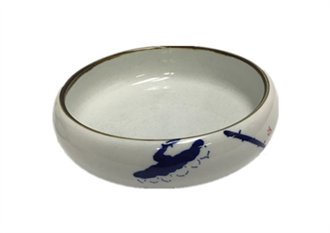 9'' Ceramic Soup Bowl | White Stone