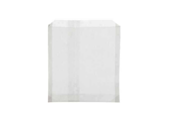 Chef Elite - Greaseproof Paper Sandwich Bags - 6" x 0.75" x 6.75" - White, 1000/ Case | White Stone