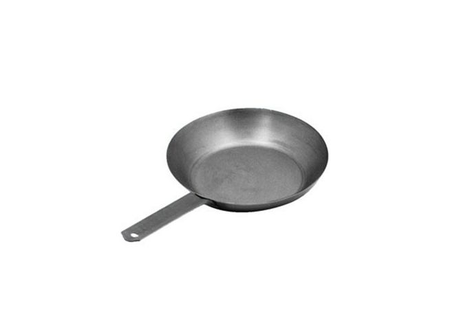 Frying Pan, 7-1/2", 19.1 D, 1-1/4''Depth, Carbon Steel | White Stone