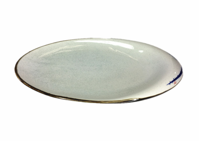 Whitestone Ceramic Oval Plate, 15.5''  X 8'' | White Stone