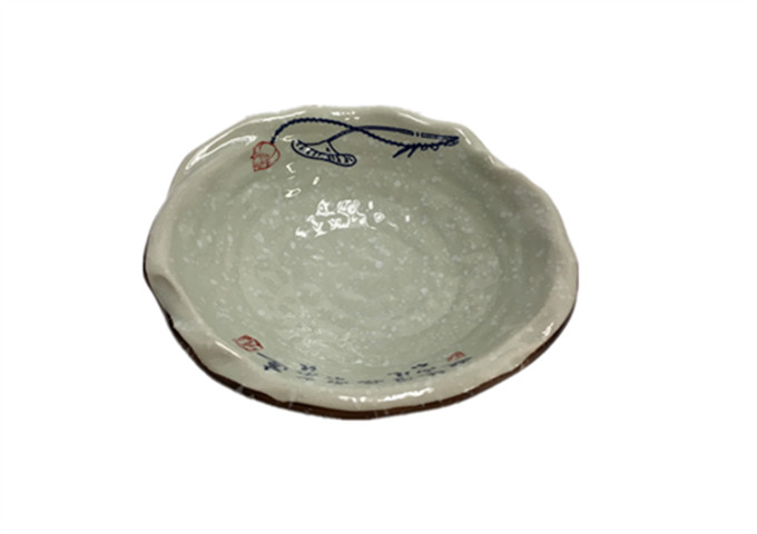 9'' X 2-1/2'' Ceramic Salad Bowl | White Stone