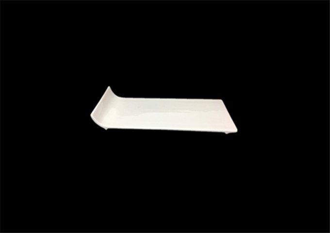 12-1/4" X 4'' Ceramic White Plate -JLD | White Stone