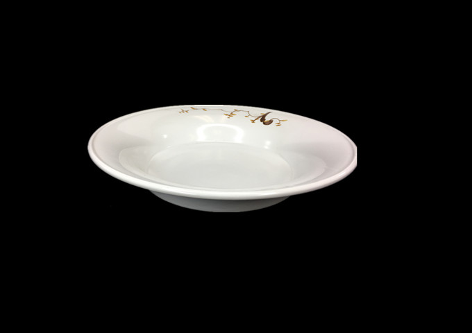 Whitestone 10" Ceramic Soup Bowl,Flat  Bottom-PLS | White Stone