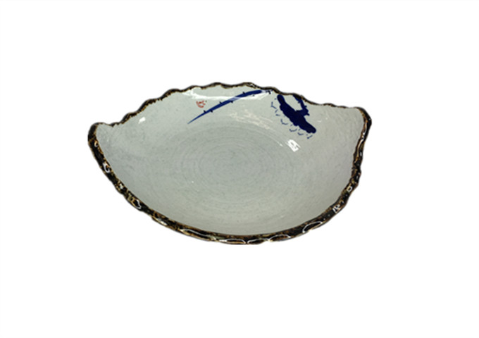 Whitestone Ceramic Plate, 9'' | White Stone