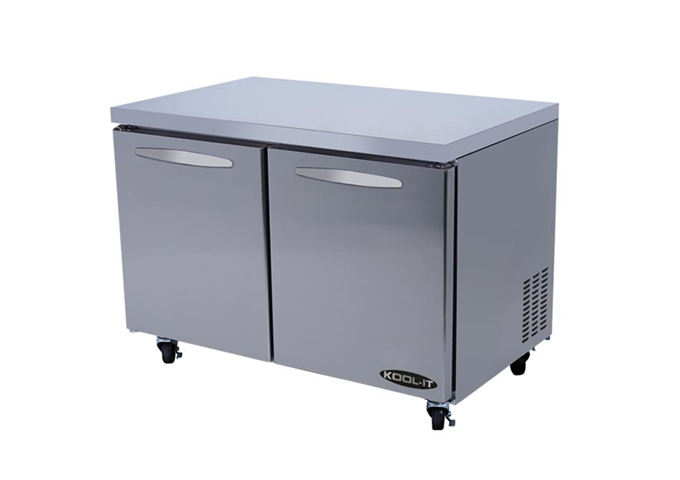 KUCR-48-2 Undercounter Refrigerator 48" | White Stone