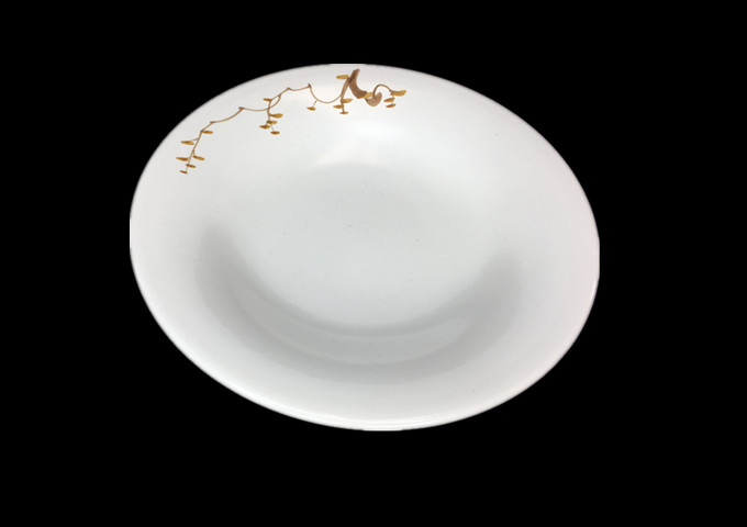 Whitestone 10" Ceramic Round  Plate-PLS | White Stone