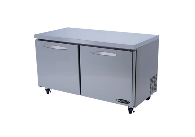 KUCR-60-2  Undercounter Refrigerator 60" | White Stone