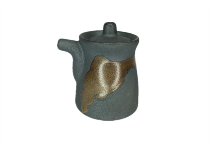 Whitestone Grey Sauce Pot, 3-1/4'' X 2-1/2'' | White Stone