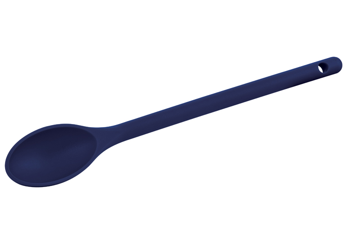 Nylon Spoon, 12" Blue | White Stone