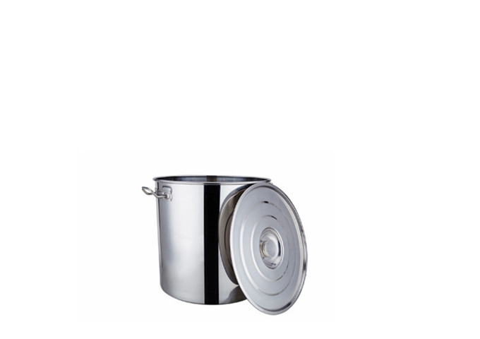 10-qt, Stainless Steel, Stock Pot | White Stone