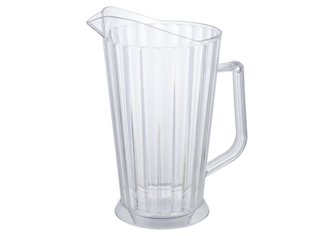 Beer Pitcher, 60 oz PC Clear | White Stone