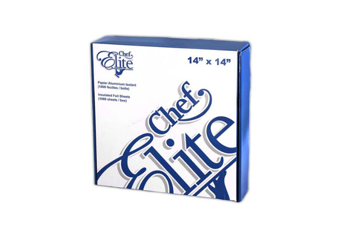 Chef Elite - Insulated Foil Sheets - 14" x 14" - 1000Pk | White Stone